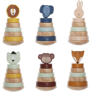 Trixie Baby Wooden Stacking Tower Toy