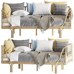 Honey Rattan Daybed Frame