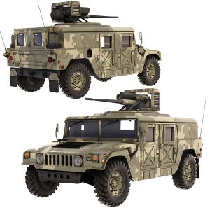 Humvee Military M242 Bushmaster 1989