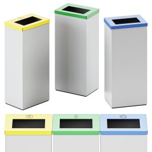 Metal Waste Paper Bin By Made Design