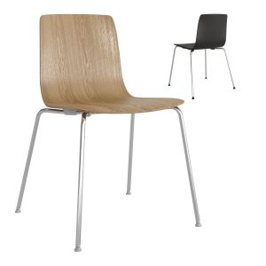 Aava 4 Legs Dinner Chair By Arper