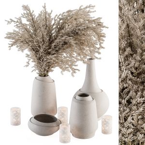 Vase And Plant Decorative Set - Set 80