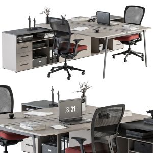 Employee Set - Office Furniture 244