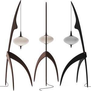 The Praying Mantis Rispal Floor Lamp