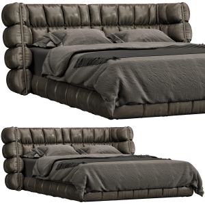 B&b Italia Leather Husk Bed