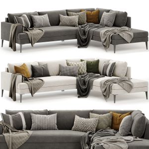 Andes Terminal Chaise Sectional Sofa