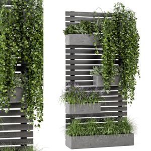 Outdoor Plants Pallet Vertical Planter Pots Set208