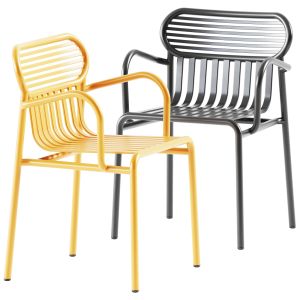 Week-end Garden Chair With Armrest By Petite Fritu