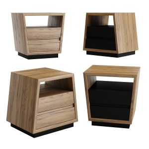 Trapezio Bedside Table Drawer