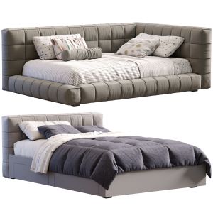 Baldwin Lounge Corner Upholstered Bed