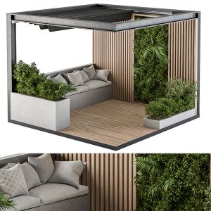 Roof Garden And Balcony Furniture - Set 49