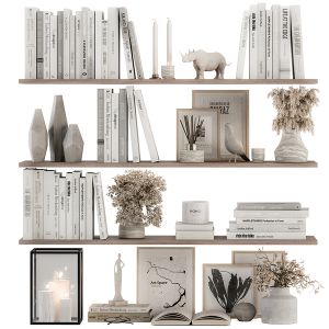 Decorative Set On Shelves - Set 83