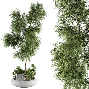 Tree And Bush - Outdoor Garden Set 326