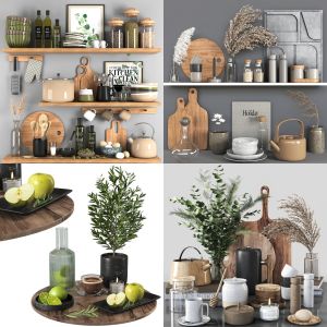 4 kitchen accessories collection vol.4