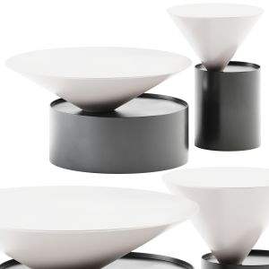 Aigne Drum Coffee Table By Orren Ellis