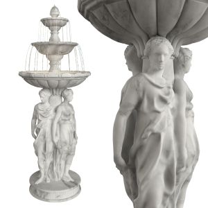 Three Roman Woman Fountain