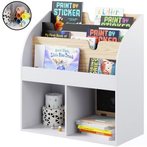 2-pocket Storage Cabinet+bookshelf-school Library