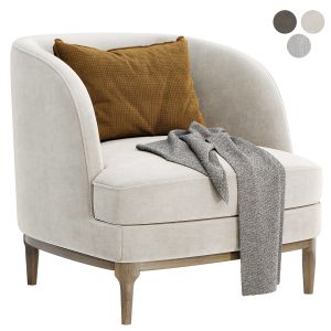 Seychelles Wood Trim Armchair