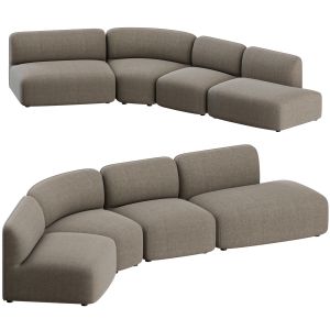 Panorama Curved Sofa 01 By Wendelbo