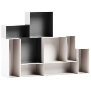 Alma A Terra Open Modular Plate Bookcase By Casama