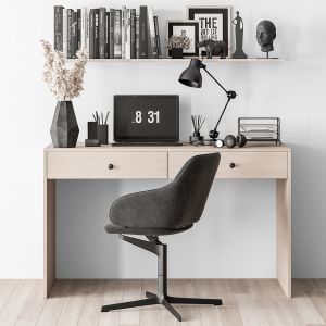 Home Office Wood Table - Office Furniture 256