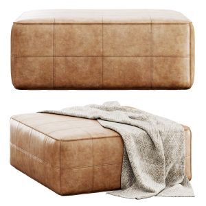 Taos Square Ottoman By Poly&bark