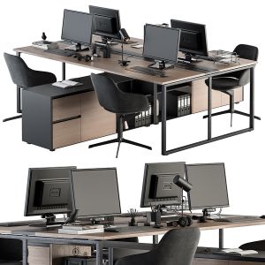 Employee Set - Office Furniture 257