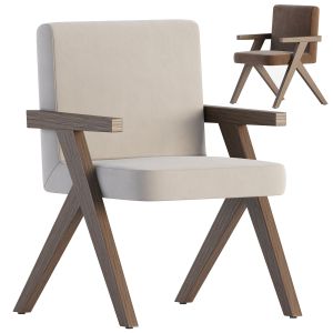 Poltrona De Madeira Chair Set