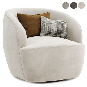 Gwyneth Ivory Boucle Chair