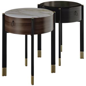 Bayus Tondo 44 Night Table By Porada