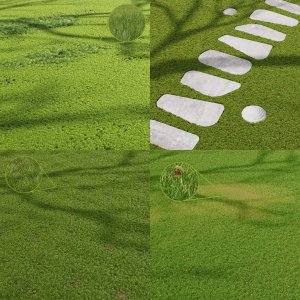 9 Different SETS of Grass. SET VOL05