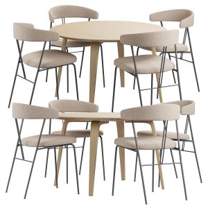 Dining Set By Gubi