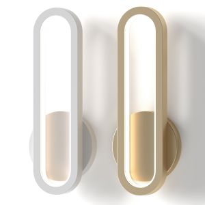 Modern Geometric Hardwired Wall Sconce - Litfad