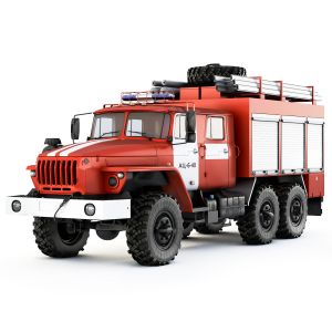 Ural 5557 Ac-6,0-40 Fire Truck 2021