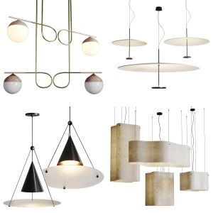 set pendant light - line light -hanging light