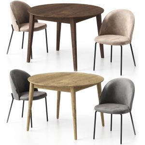 Dijon Chair And Stockholm Table By Deephouse