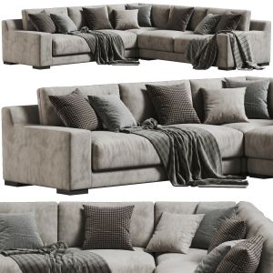 West Elm Dalton L Shaped Sofa