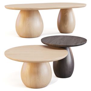 West Elm: Orb Base - Coffee And Side Tables