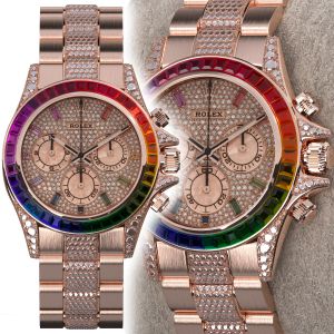 Rolex Cosmograph Daytona Everose Rainbow Limited