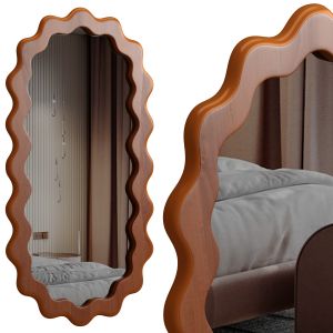 Roma Wavy Wall Mirror