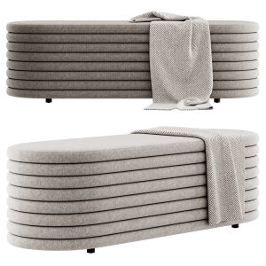 Rialto Storage Bench By Cb2