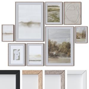 Set Of 8 Wall Paintings 2732