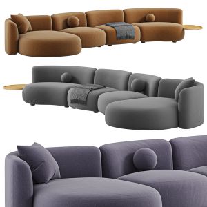 Oze Modular Sofa Delcourt Collection