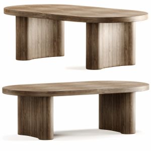 Eros Solid Oak Dining Table