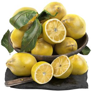 Bowl Of Lemons