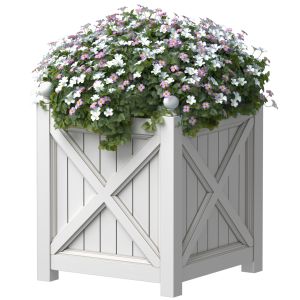 Flowers Garden Planter Box Patio