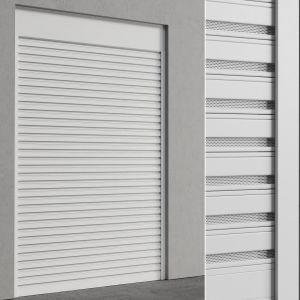 External Electric Roller Garage Shutter