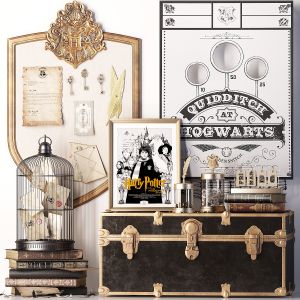 Pottery Barn Harry Potter Hufflepuff Trunk Decor