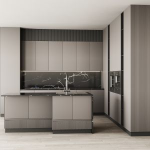 Modern Kitchen With Island 05