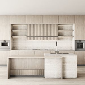 Modern Kitchen With Island 06